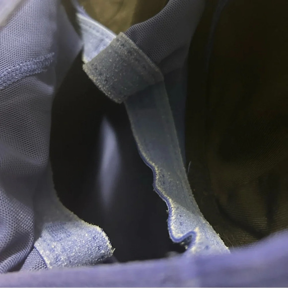 Lucy Blue Tank Top with Built-in Bra - Picture 9 of 10